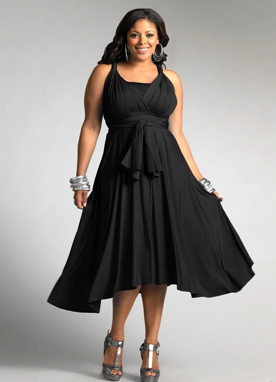 Платья для полных девушек