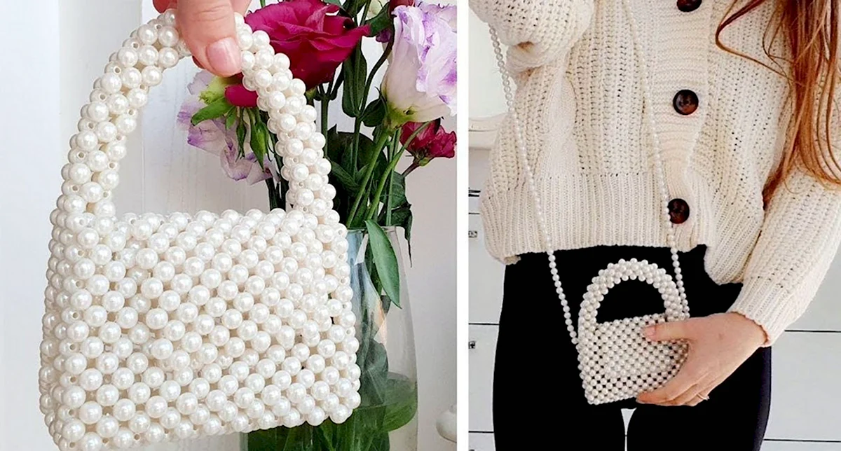 Сумки из бусин тренд 2022