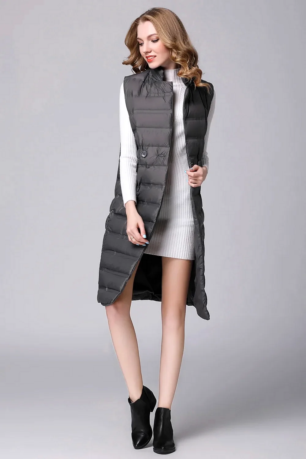 Savage жилет женский длинный артикул sa004ewkpdq5