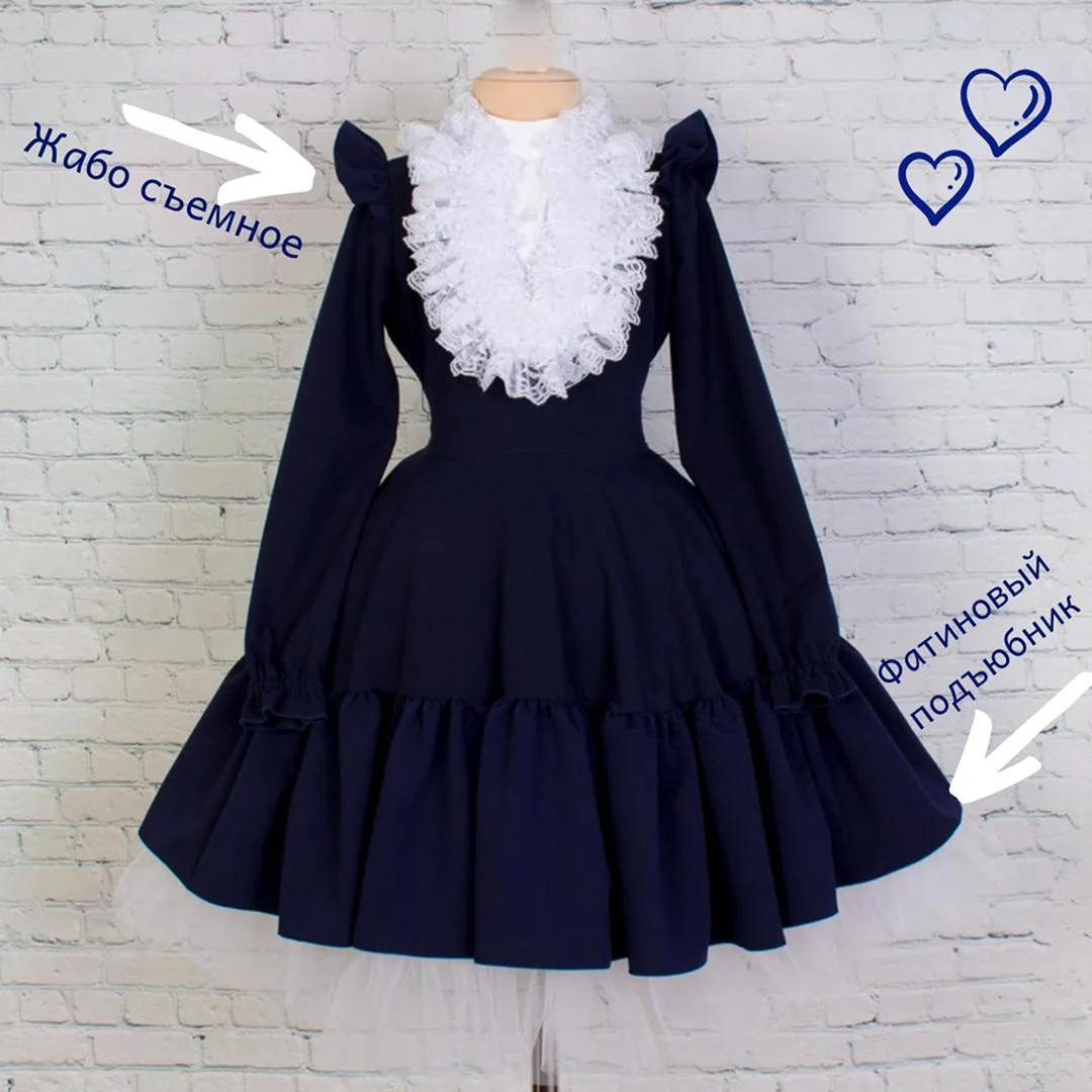 Красивые школьные платья