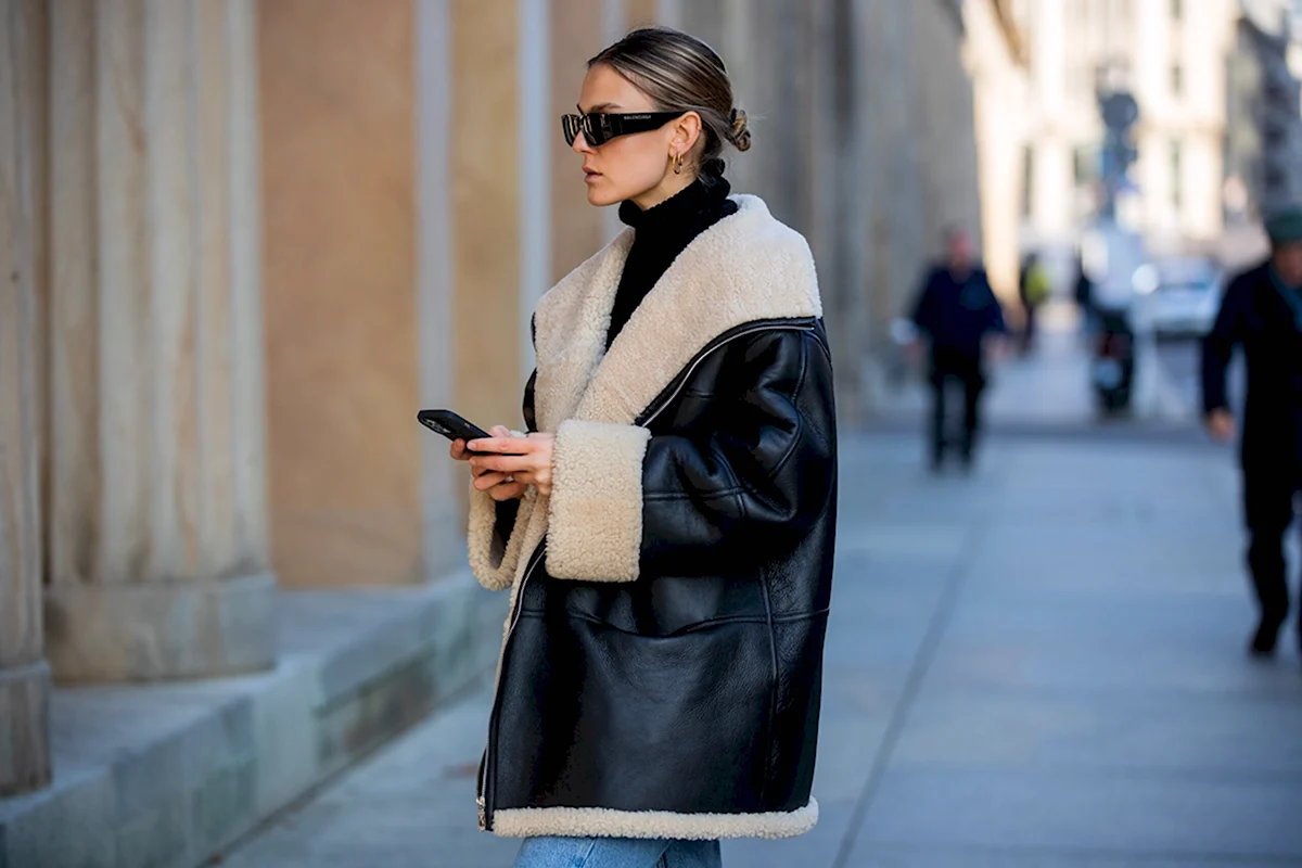 Дубленка тренд 2022