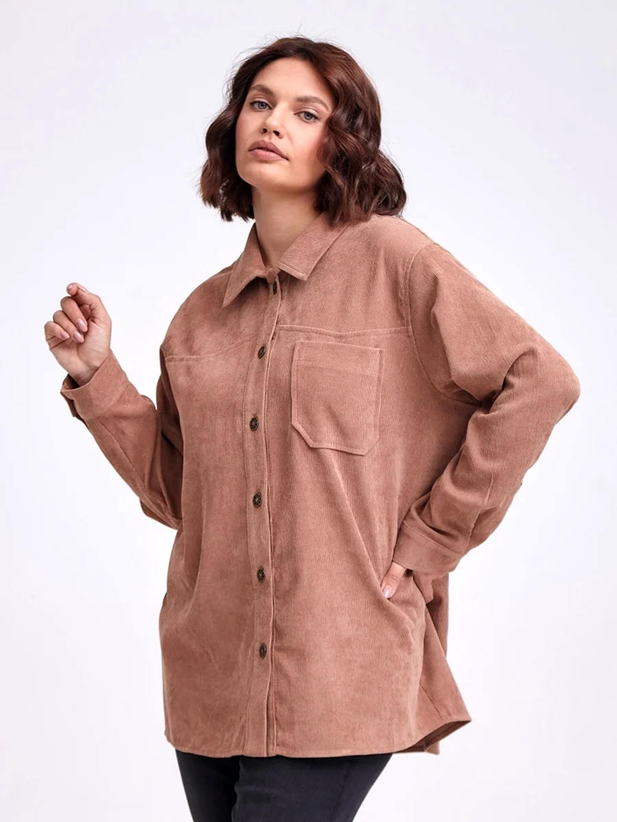 Рубашка вельвет Остин