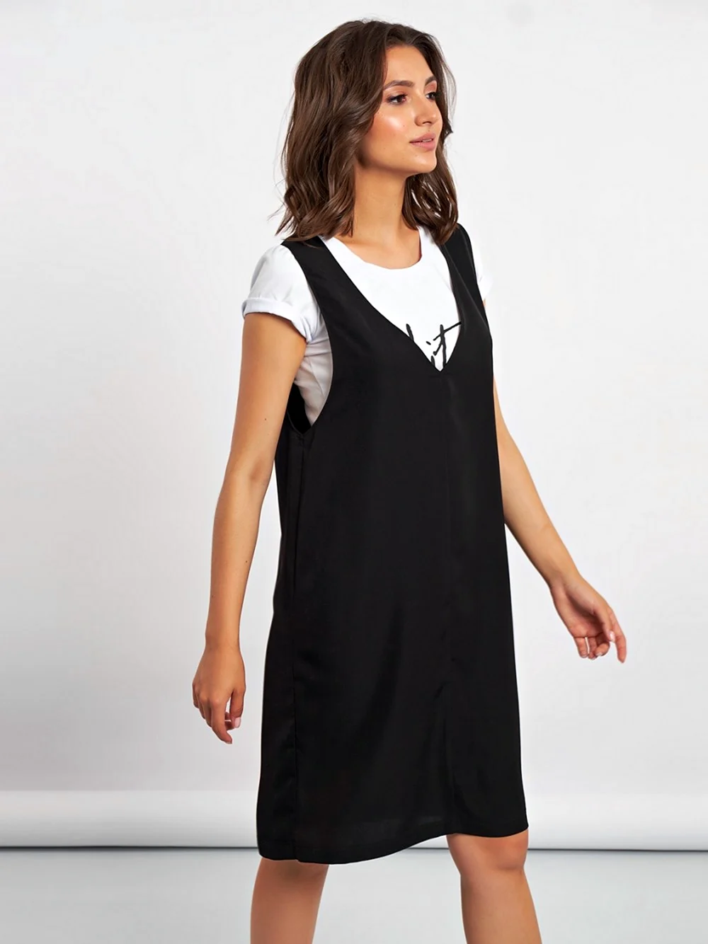 Сарафан под футболку