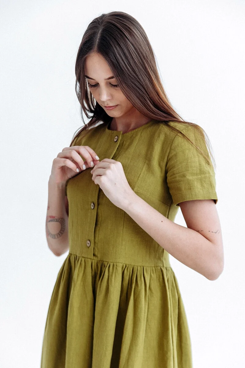 Платье с оборками Vero Moda