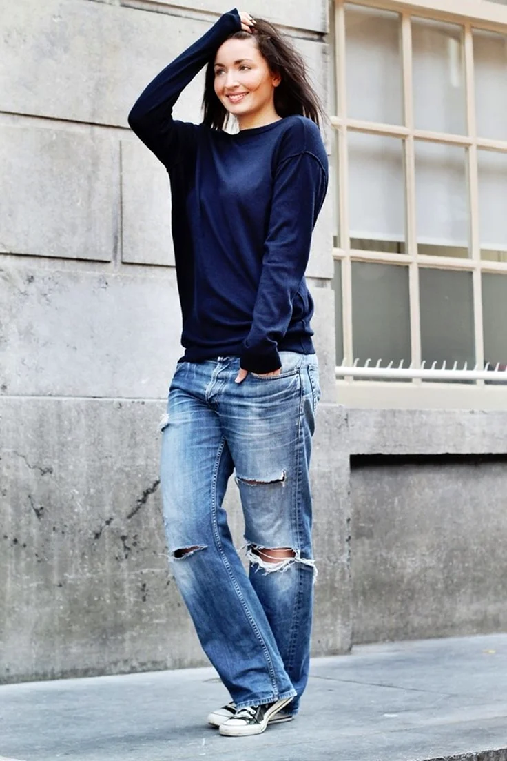 Фотосессия в джинсовом стиле