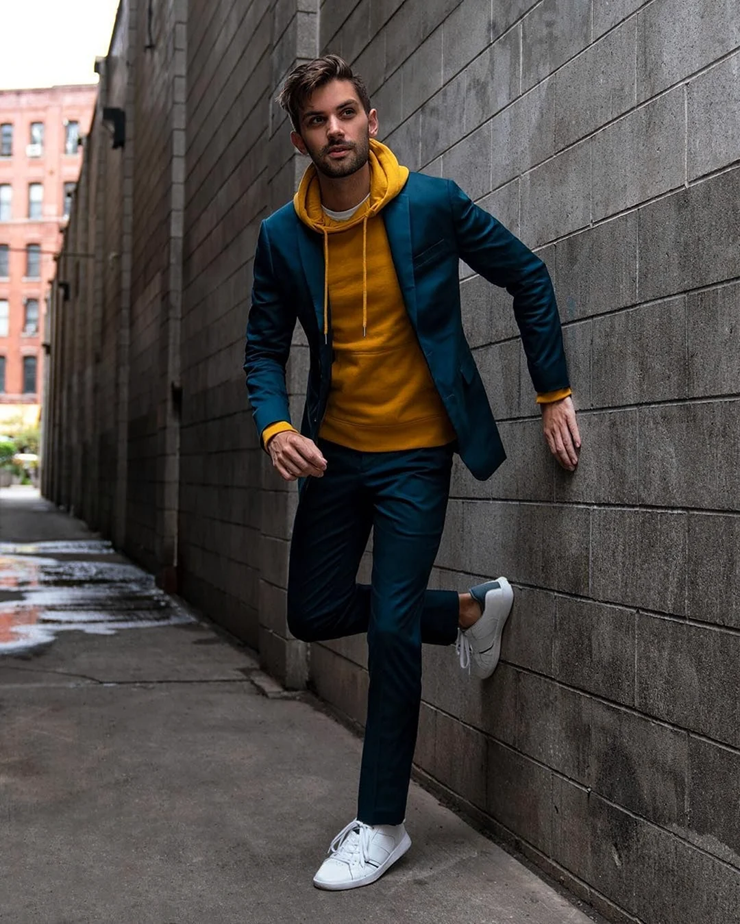 Мужские Луки с худи