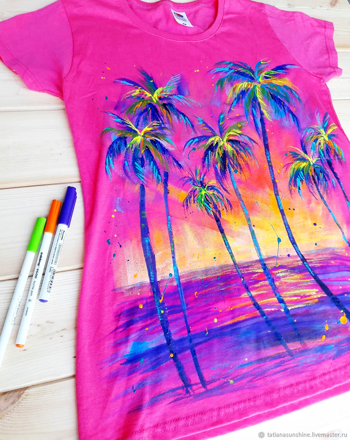 Разрисованные футболки