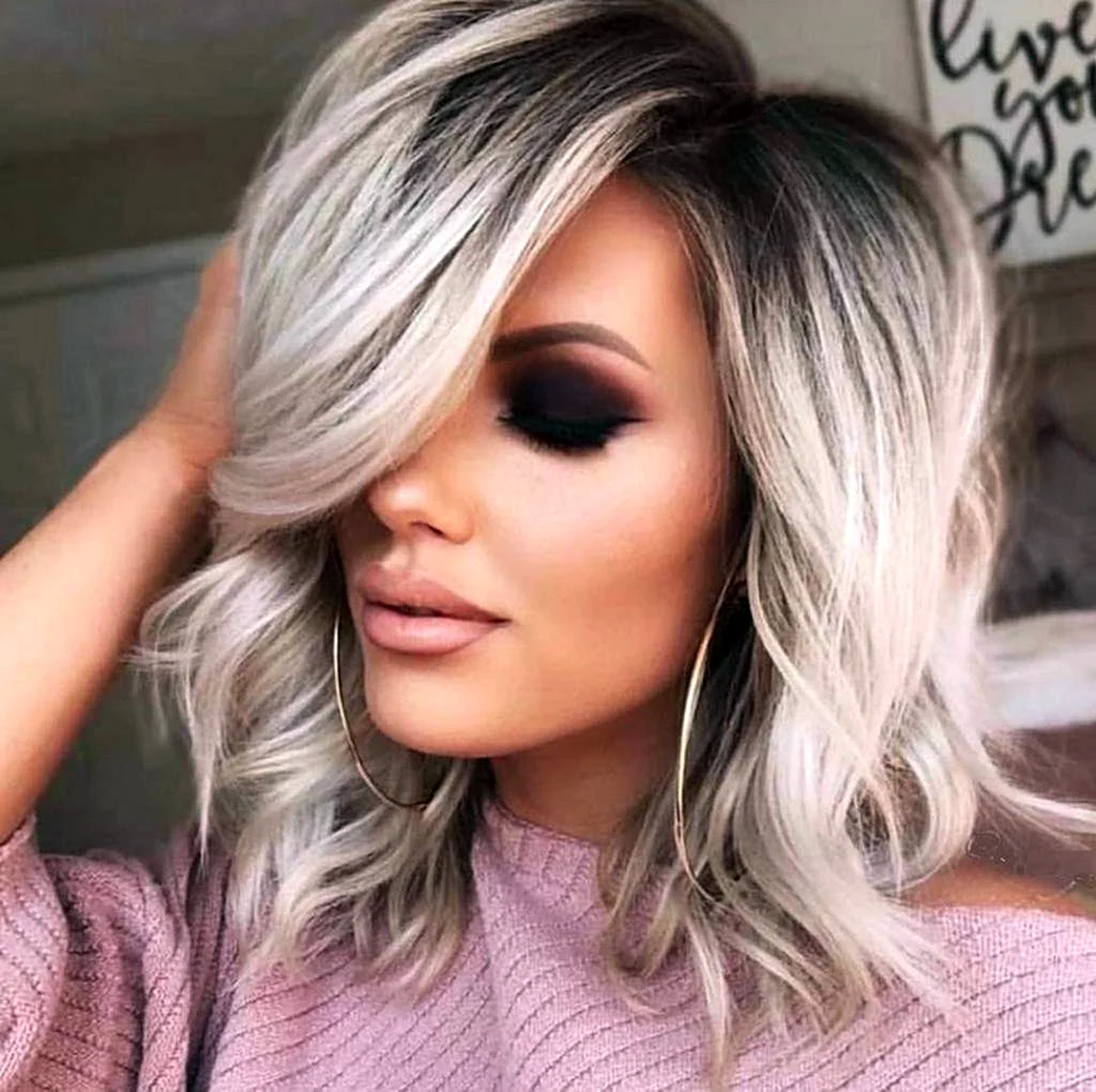 Смоки блонд окрашивание