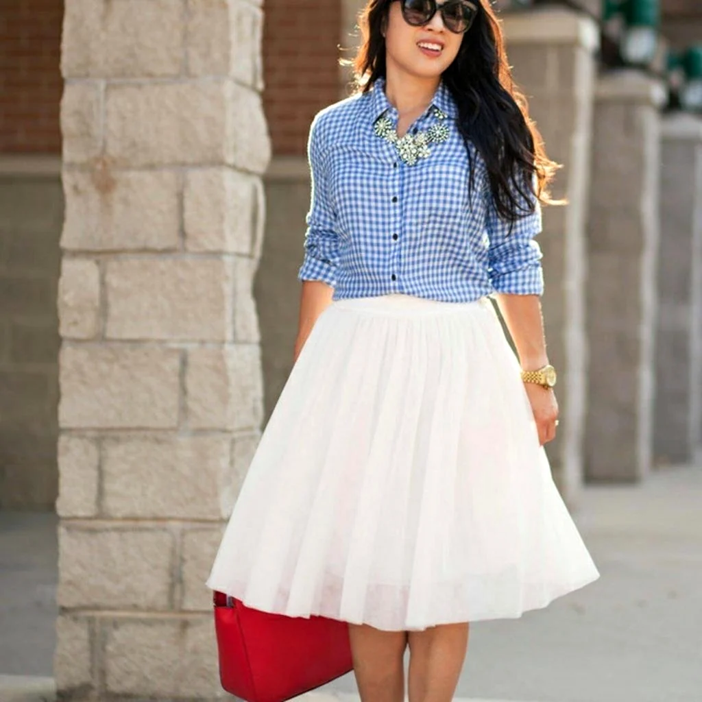 Рубашка с юбкой