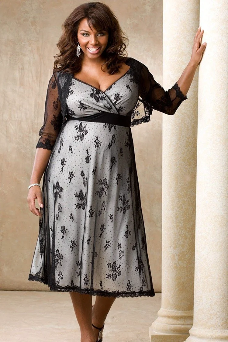 Платье размер плюс сайз для 50 плюс