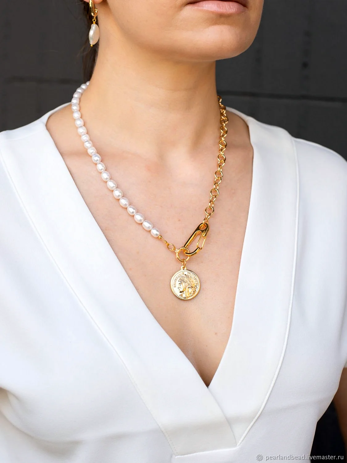 Модные украшения из жемчуга