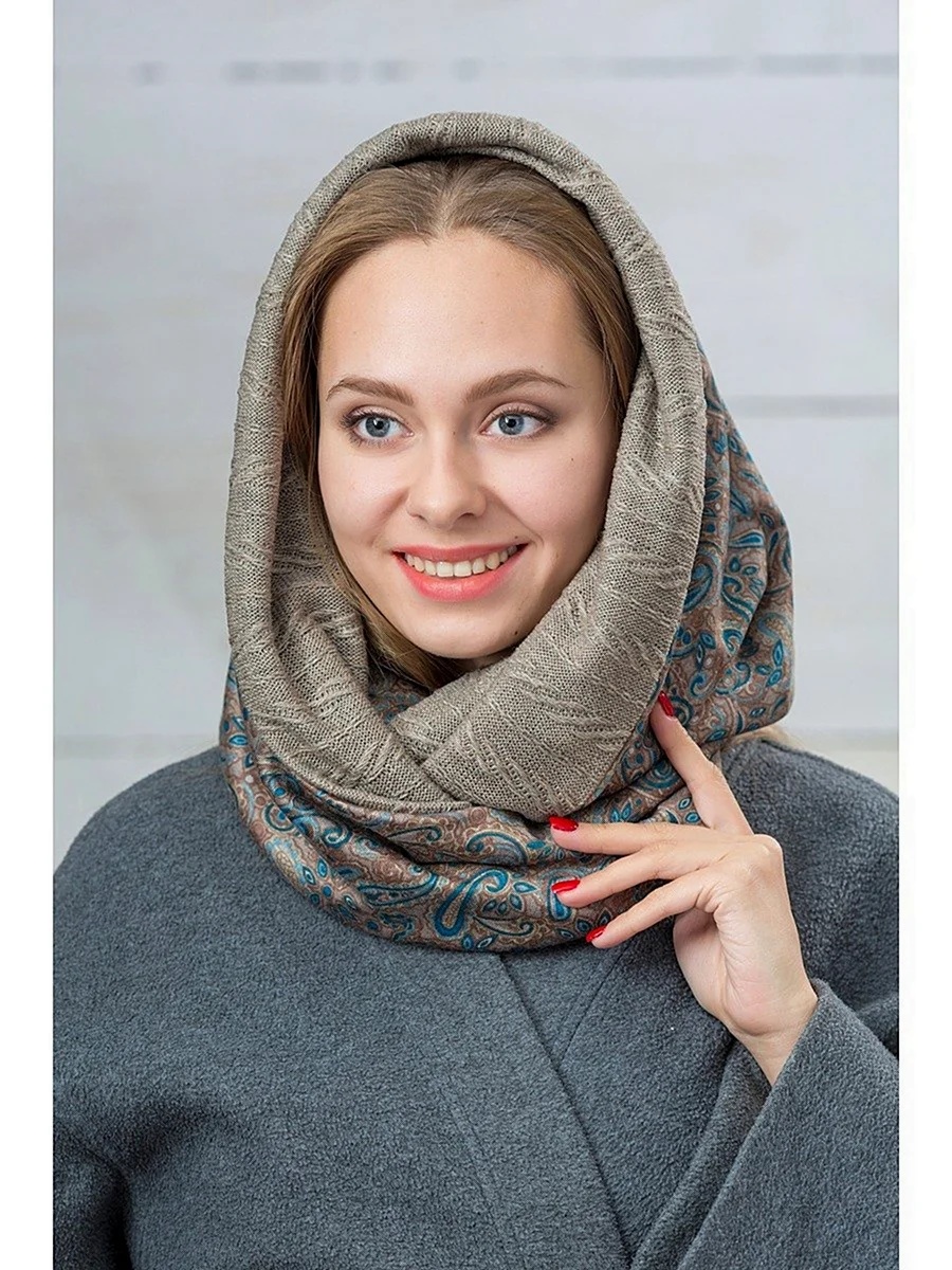 Платок труба на голову