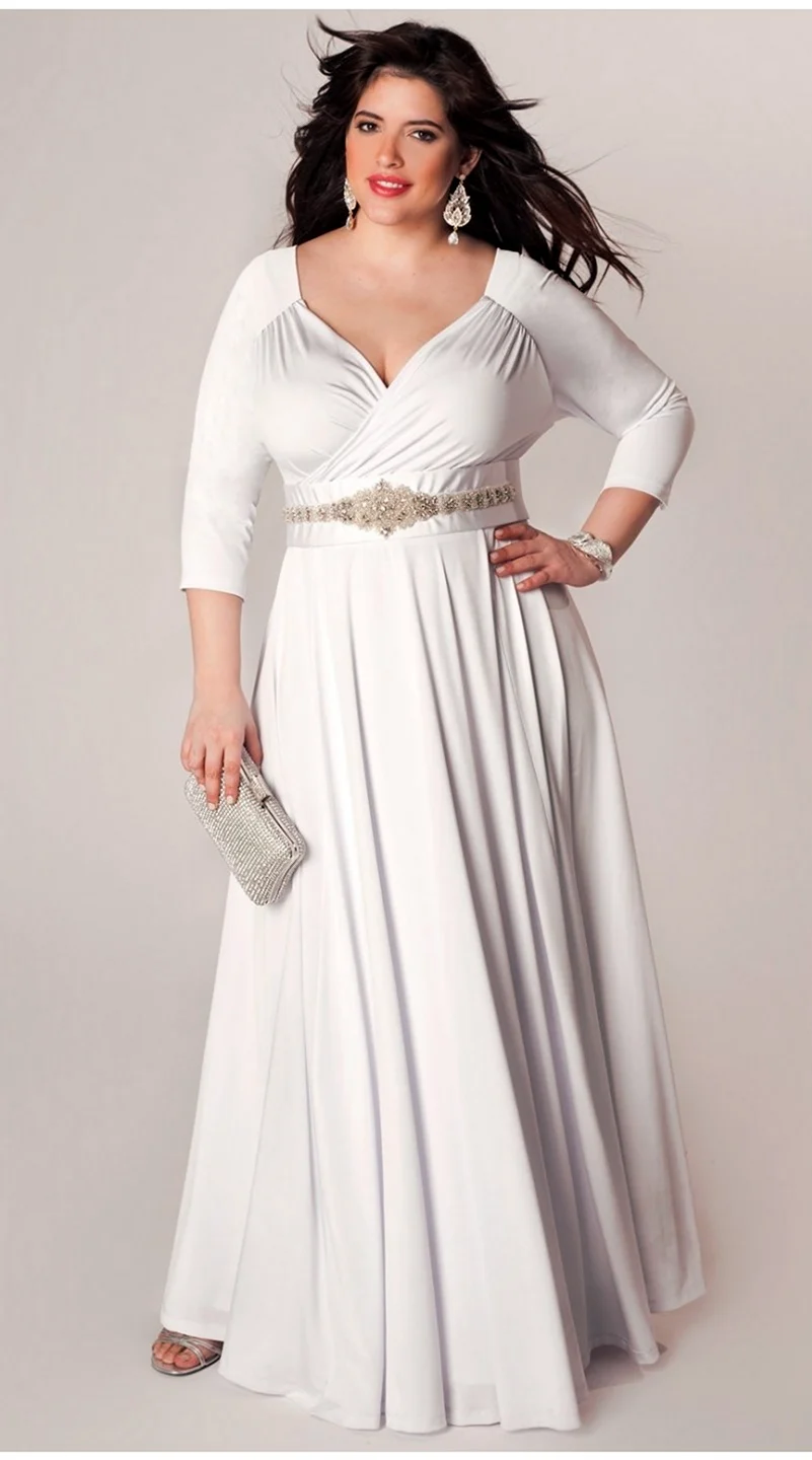 Вечерние платья плюс сайз