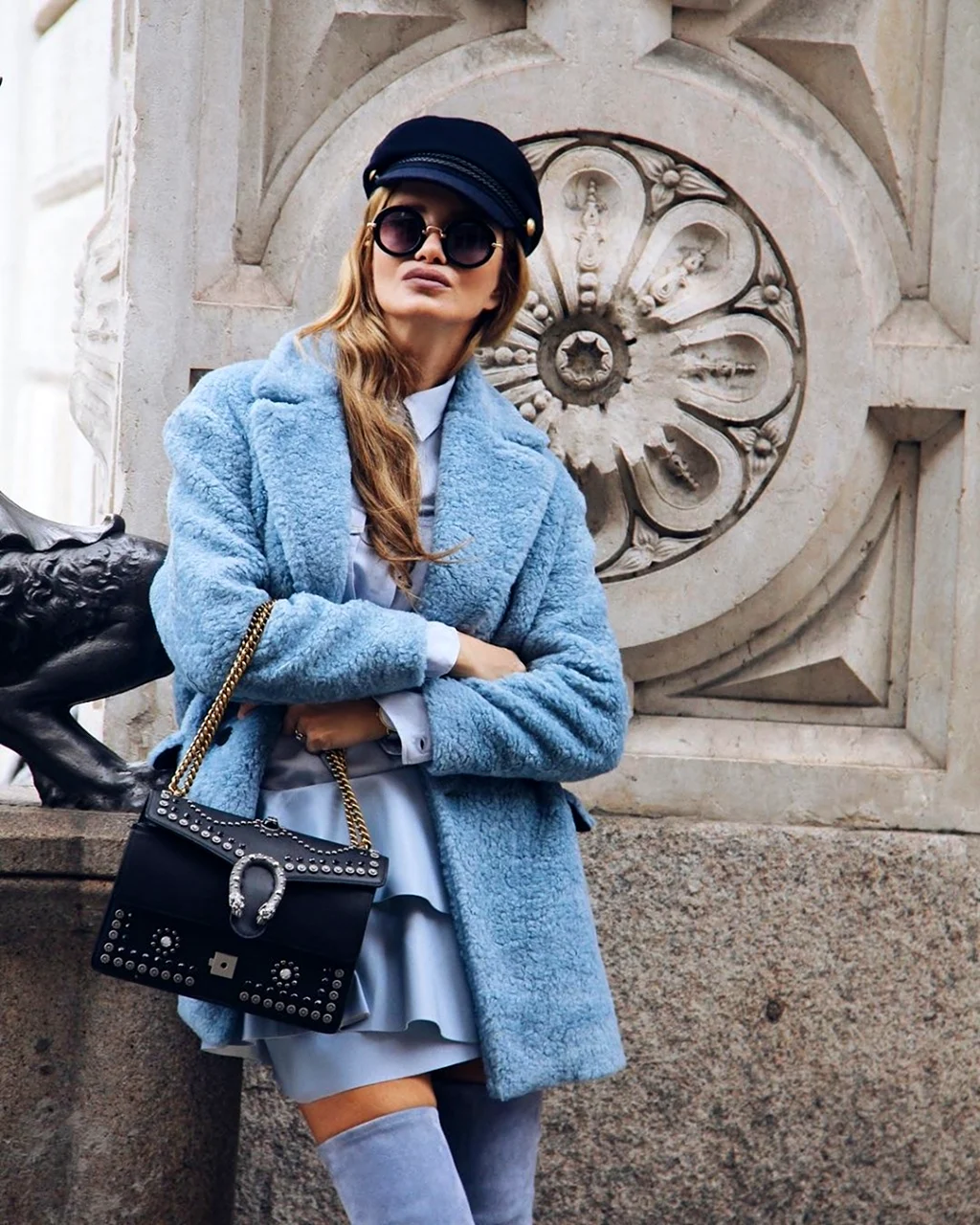 Элегантный зимний образ