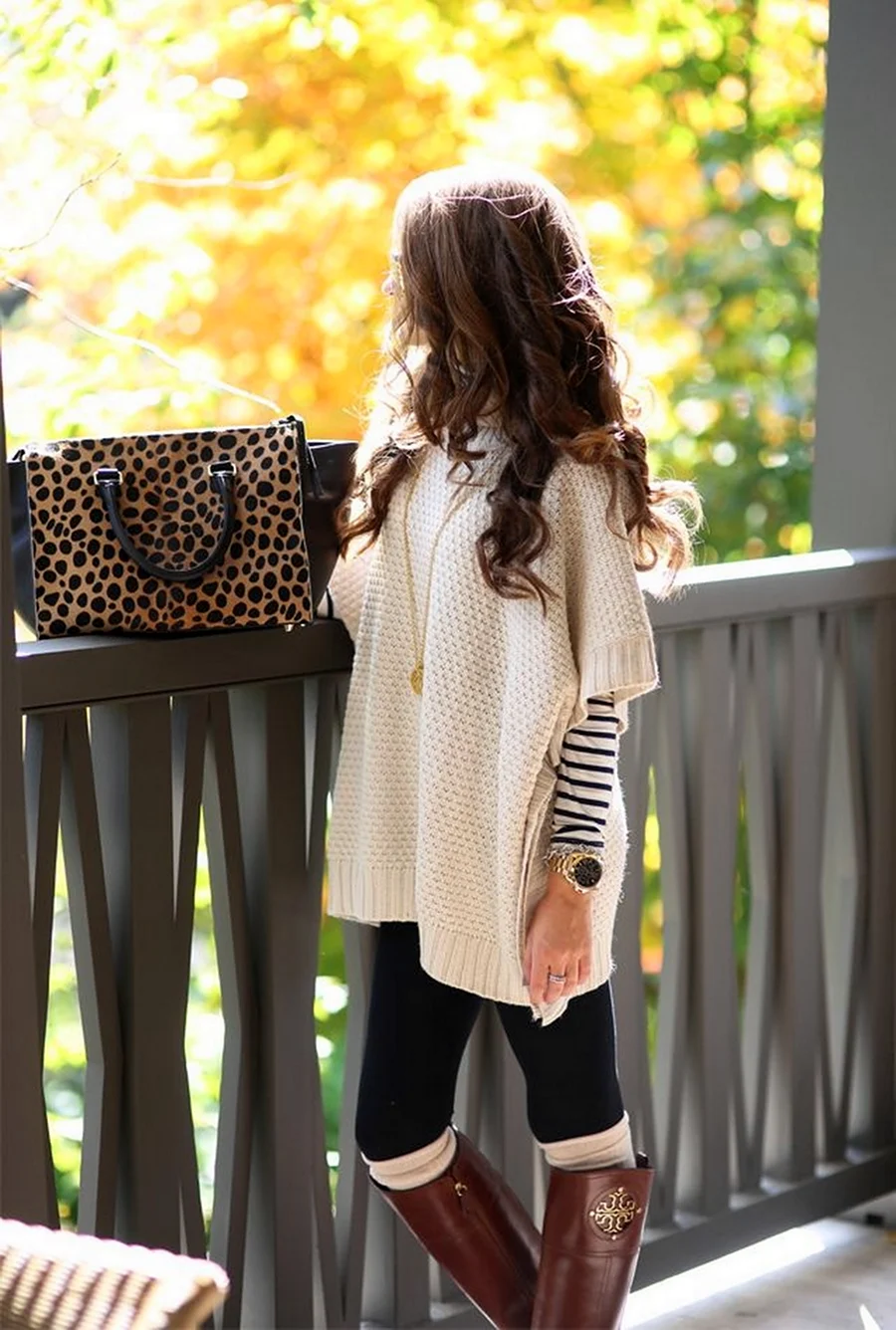 Школьные образы со свитером