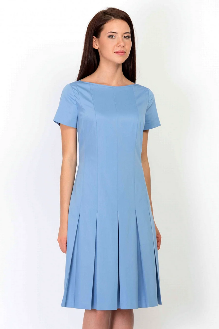 Платье со складками