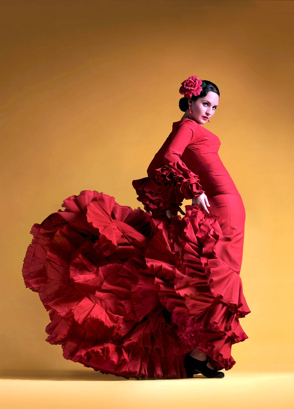 Испанка фламенко