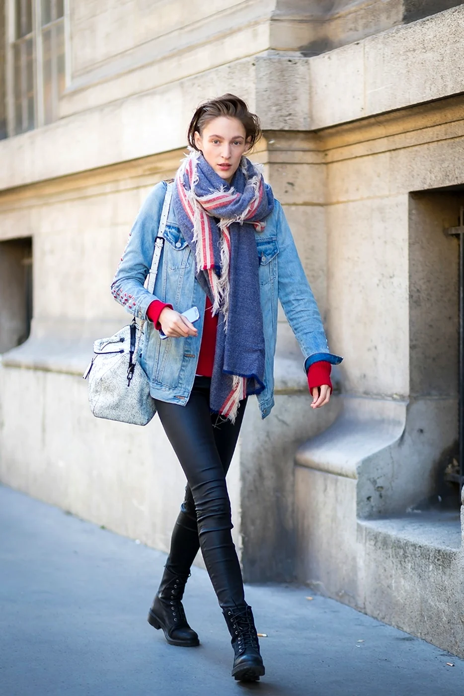 Шарф под куртку