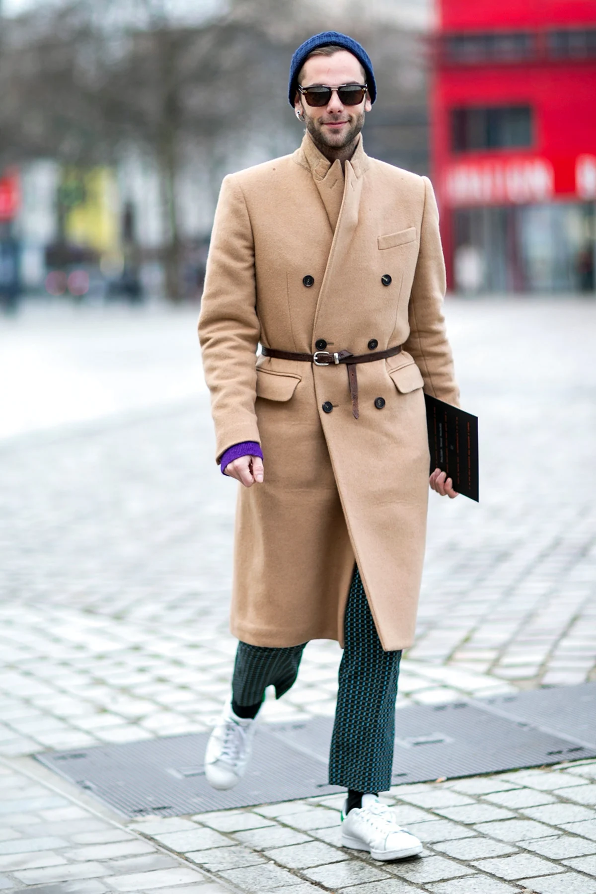 Мужское пальто Camel Street Style