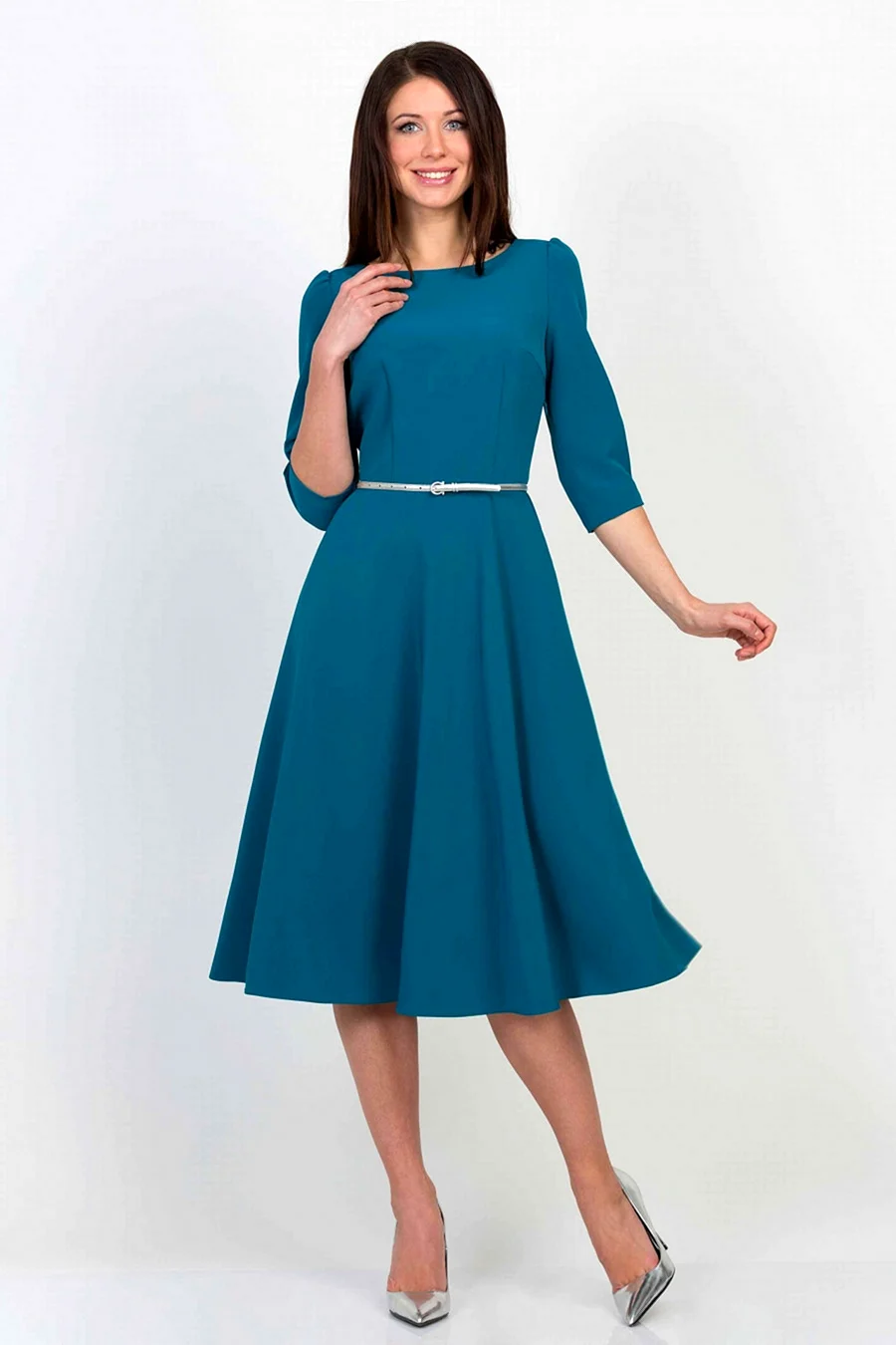 Платье клеш от талии