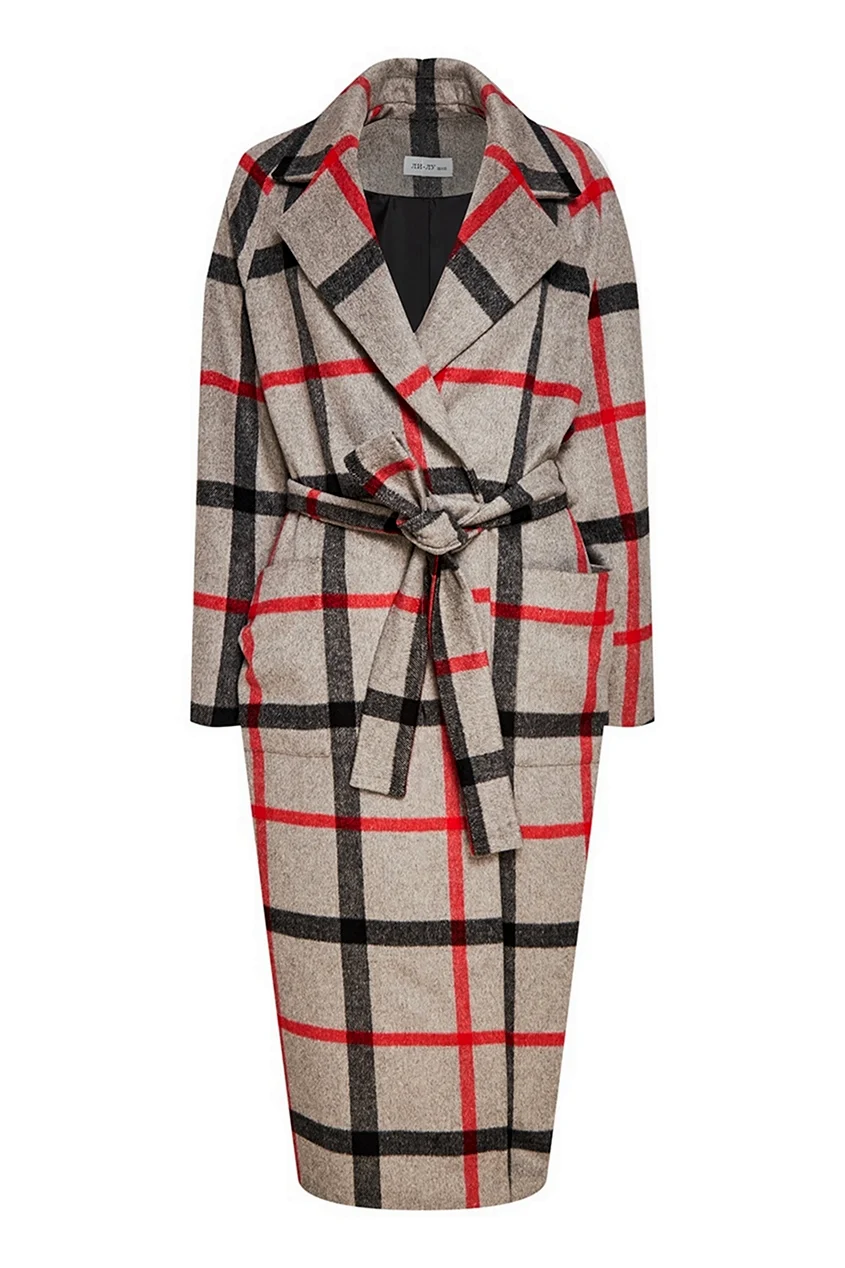 Пальто в клетку
