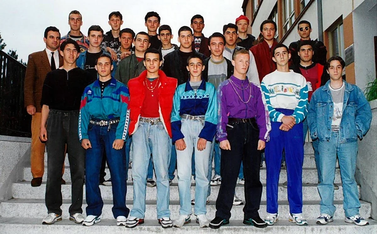 Мужская мода в 90-е в России