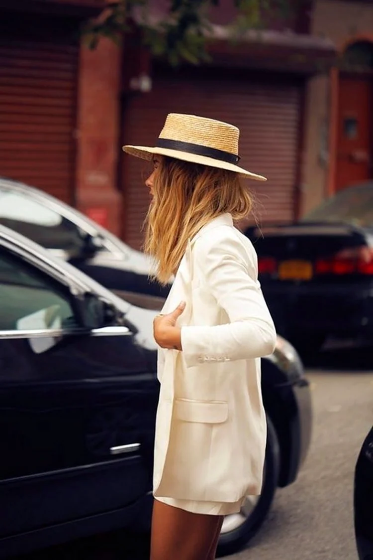 Шляпа канотье стрит стайл