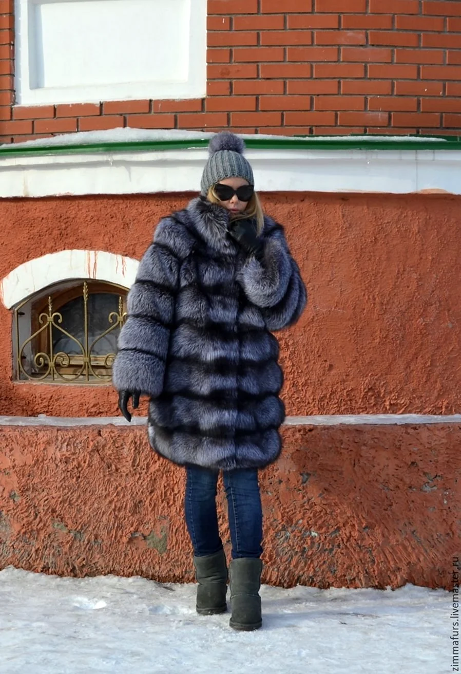 Чернобурка шубы Елена Фурс