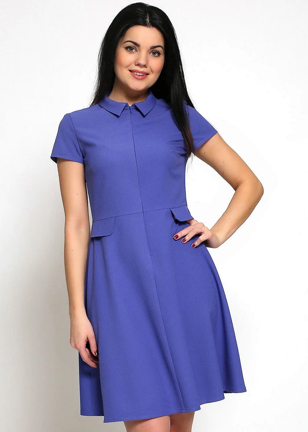 Платье отрезное по талии