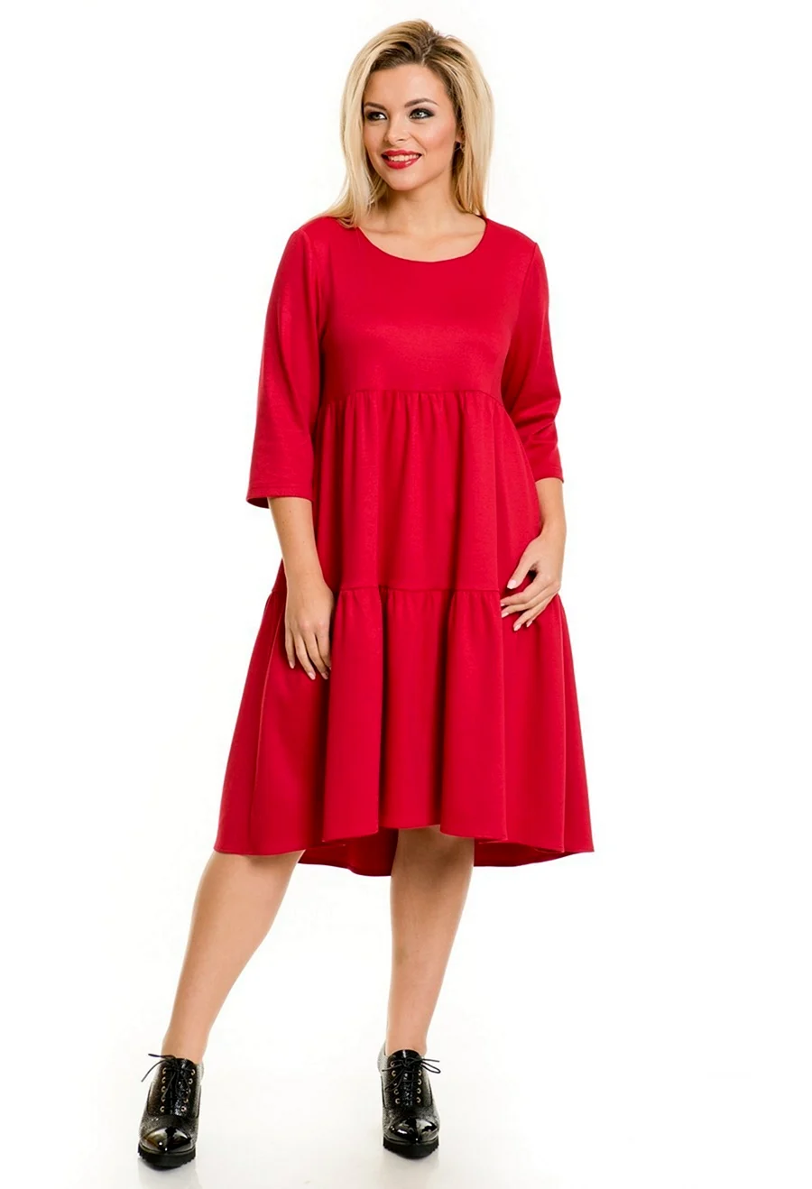 Расклешенное платье