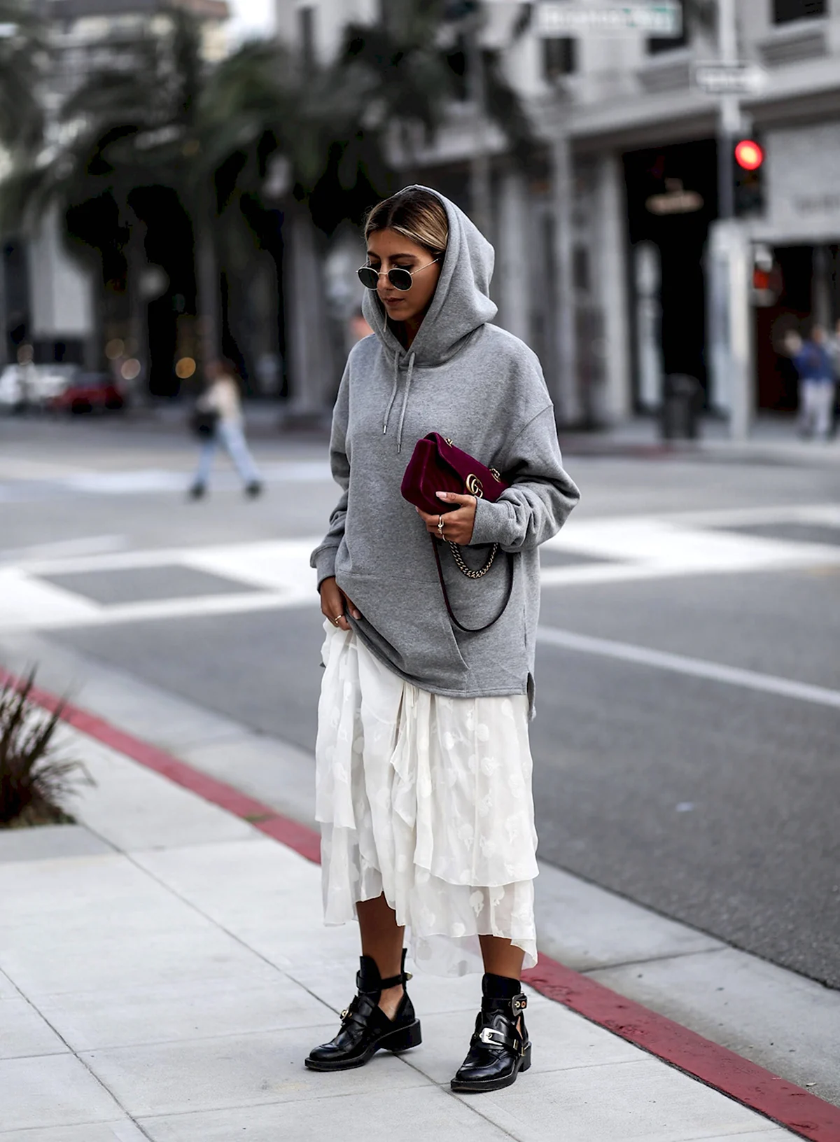 Худи Balenciaga Street Style