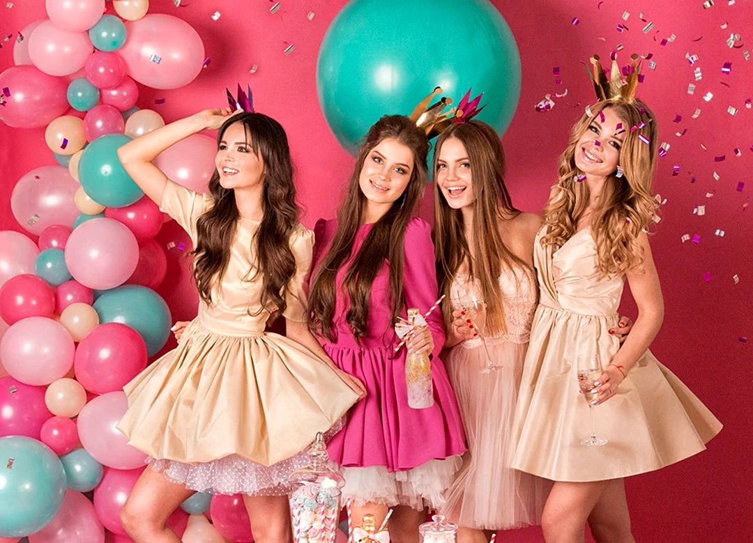 Вечеринка для девочек в стиле