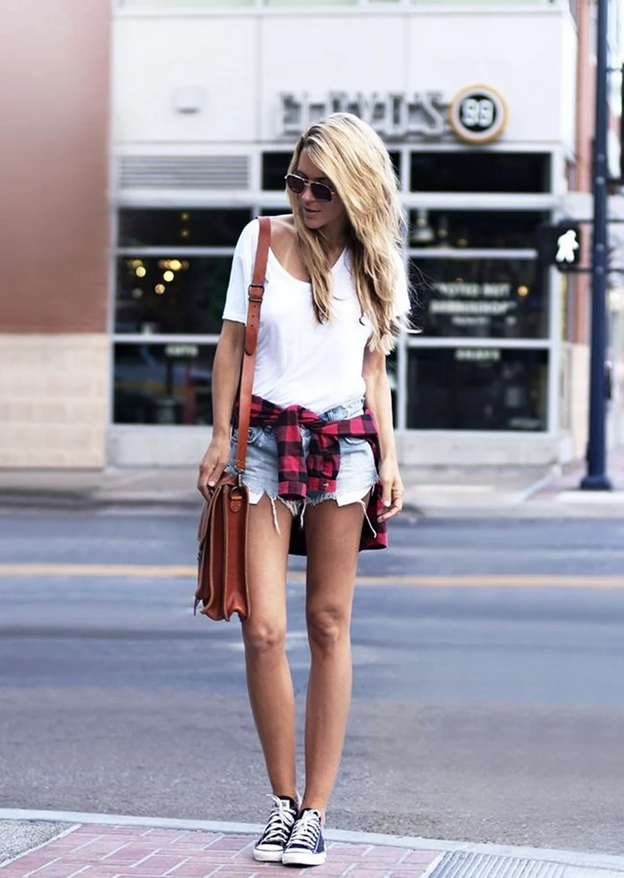 Аутфиты с шортами