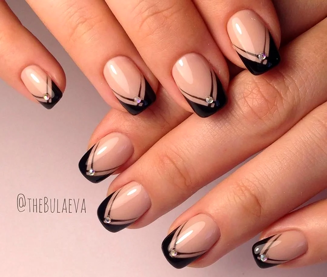 Черный френч