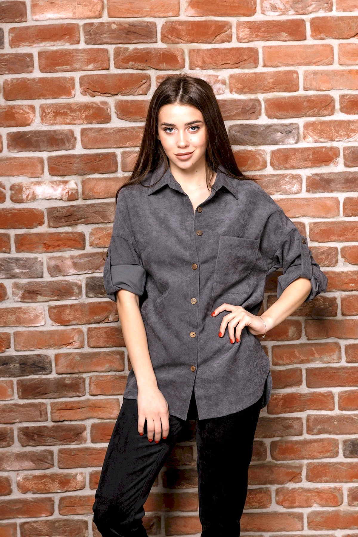 Остин вельветовая рубашка женская