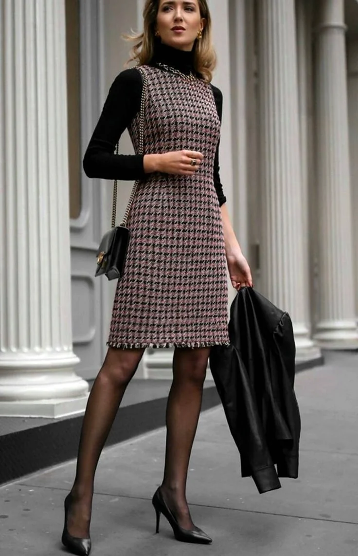 Chanel Tweed Dress 2021