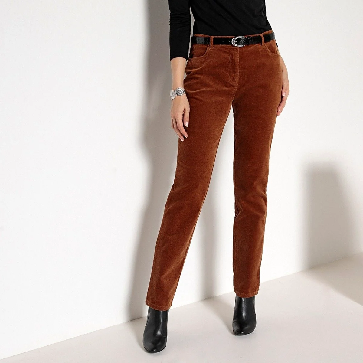 Манго вельветовые брюки клеш