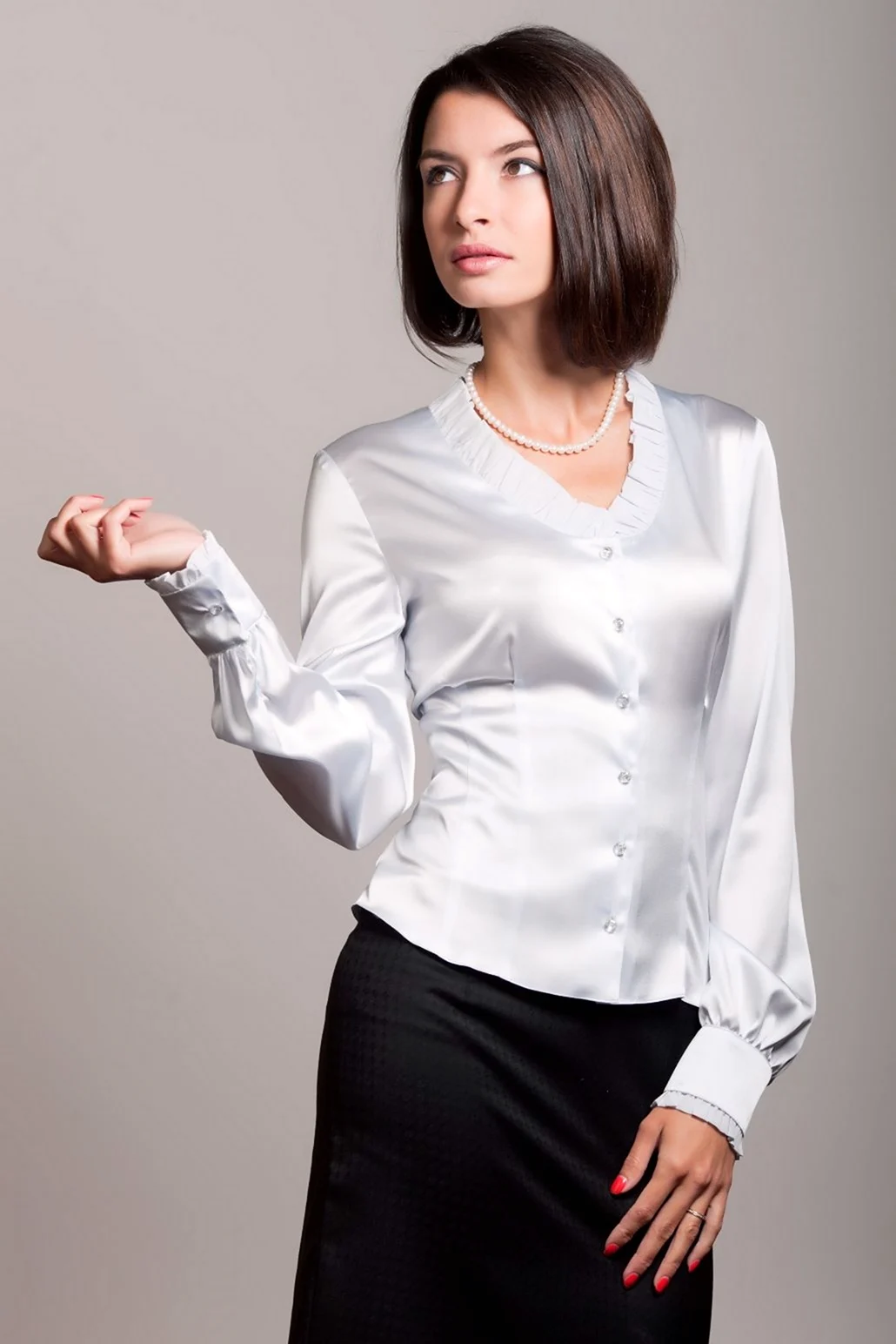 Шелковая блузка Екатерина Леман