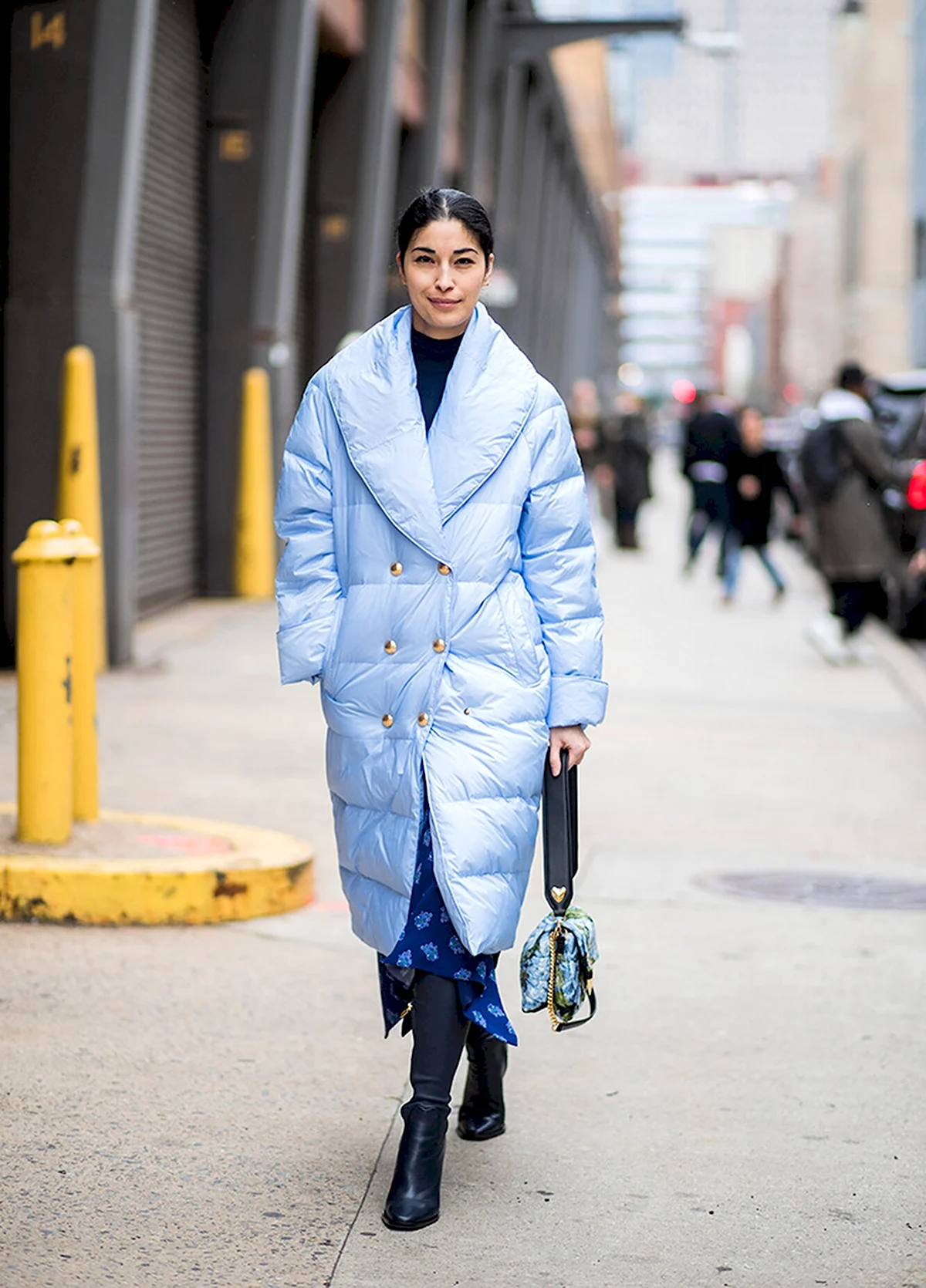 Пуховик кокон стрит стайл 2020