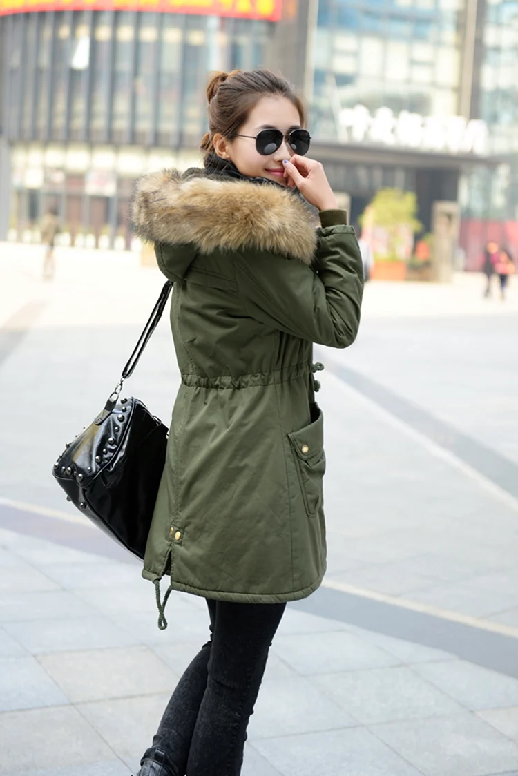 Парка женская дн1271 Army Green