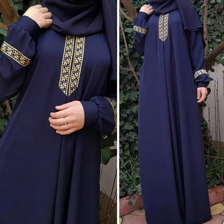Muslim Dress women Plus Size Print Abaya Jilbab Muslim Maxi Dress Kaftan long Dress Islamic Clothing Caftan marocain Turkey