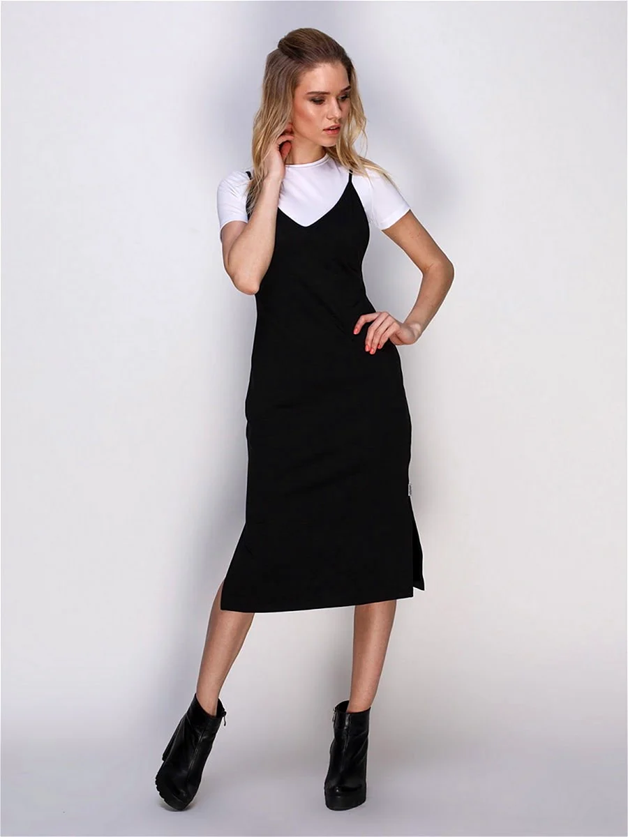 Сарафан чёрный 2021loco