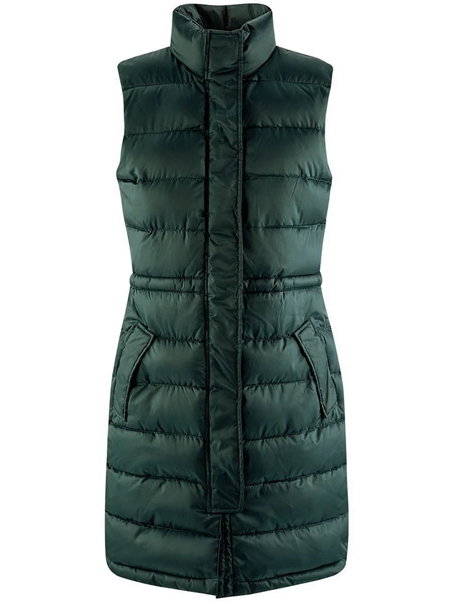 Жилет oodji зеленый