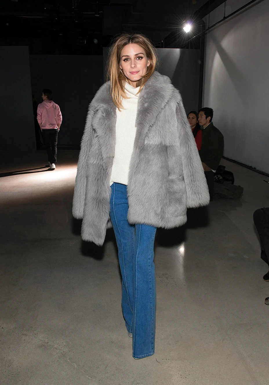 Оливия Палермо в шубах