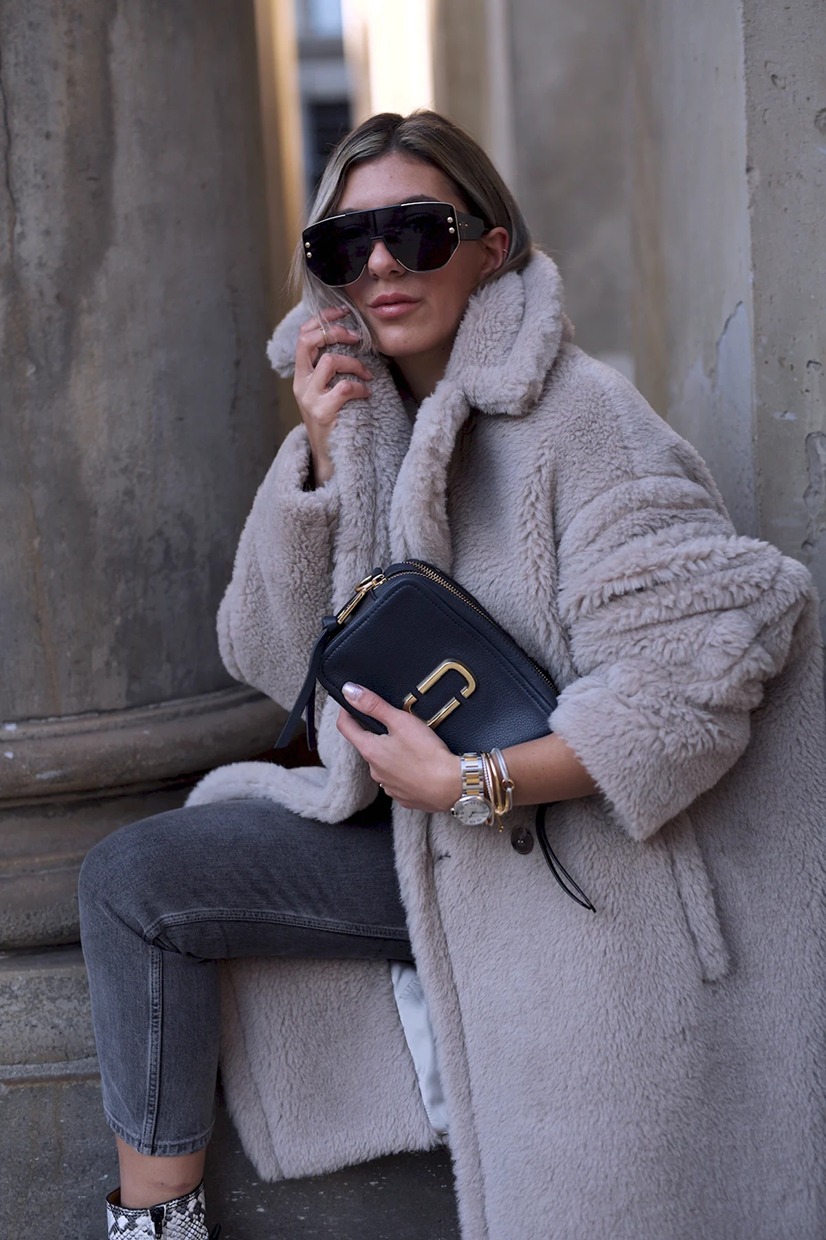 Шуба Max Mara Street Style