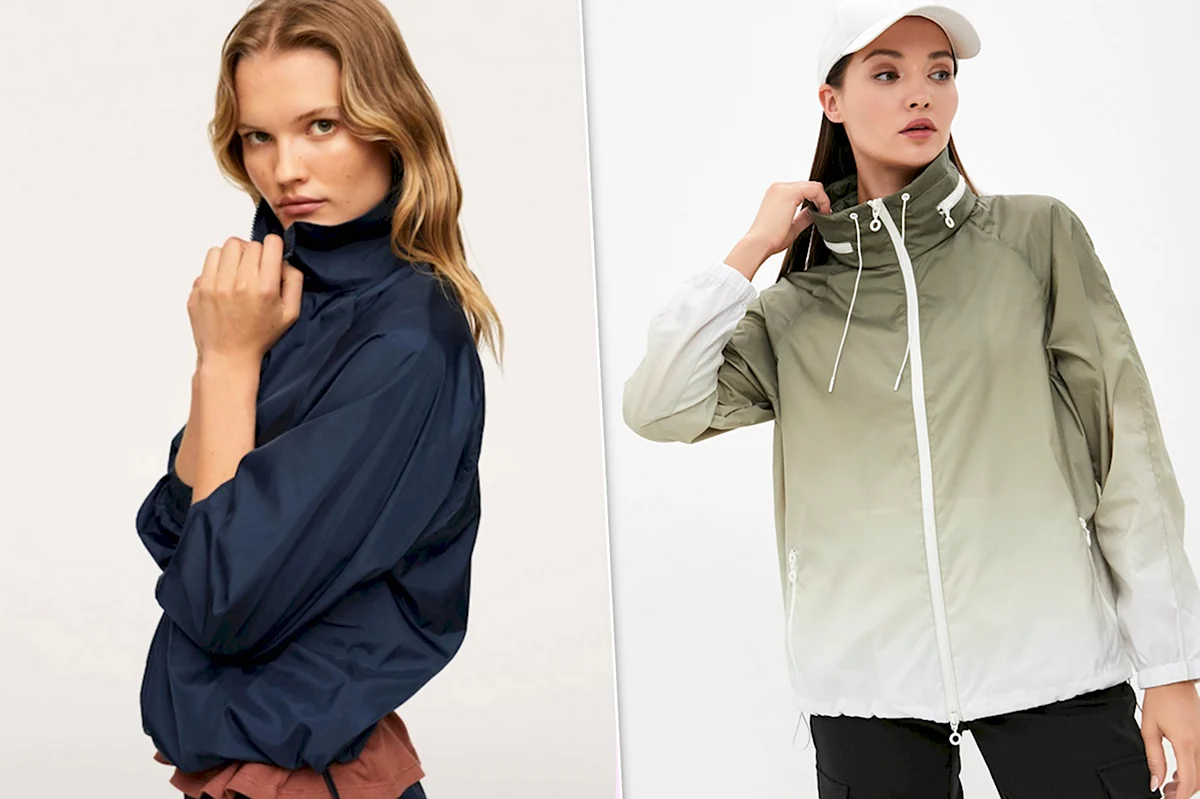 Как стильно носить ветровку