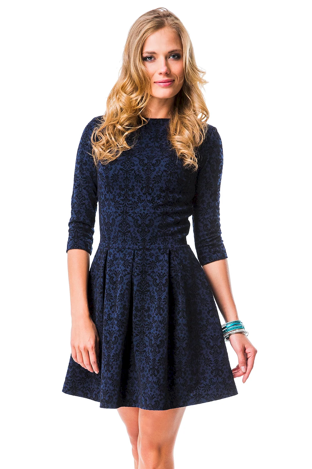 Платье отрезное по талии