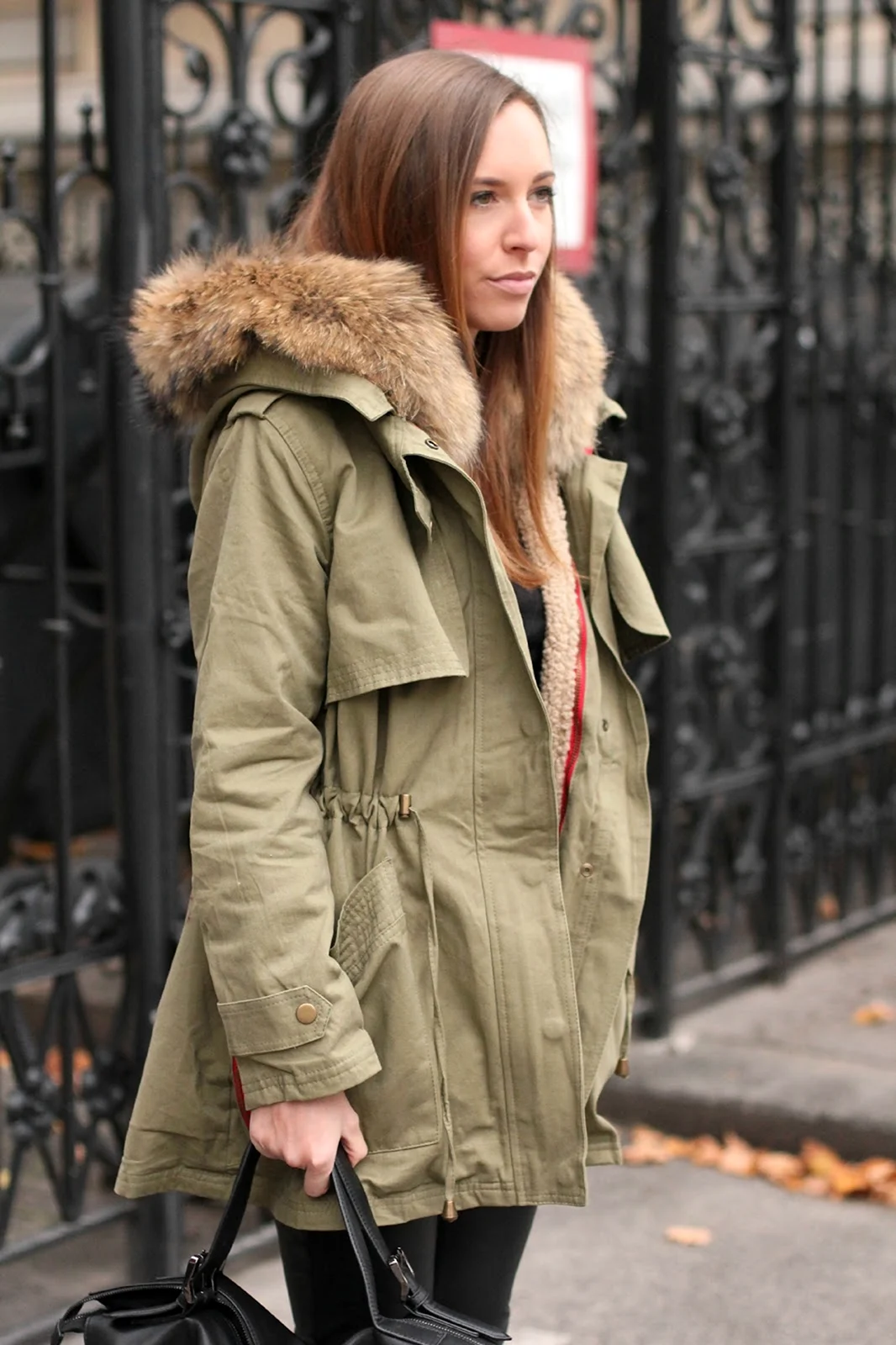 Парка на девушке