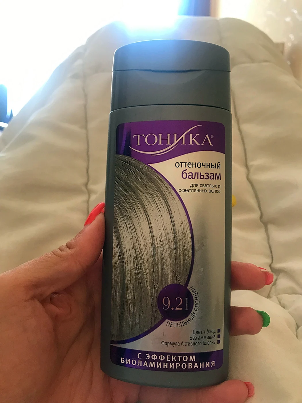 Тоника оттеночный бальзам русый