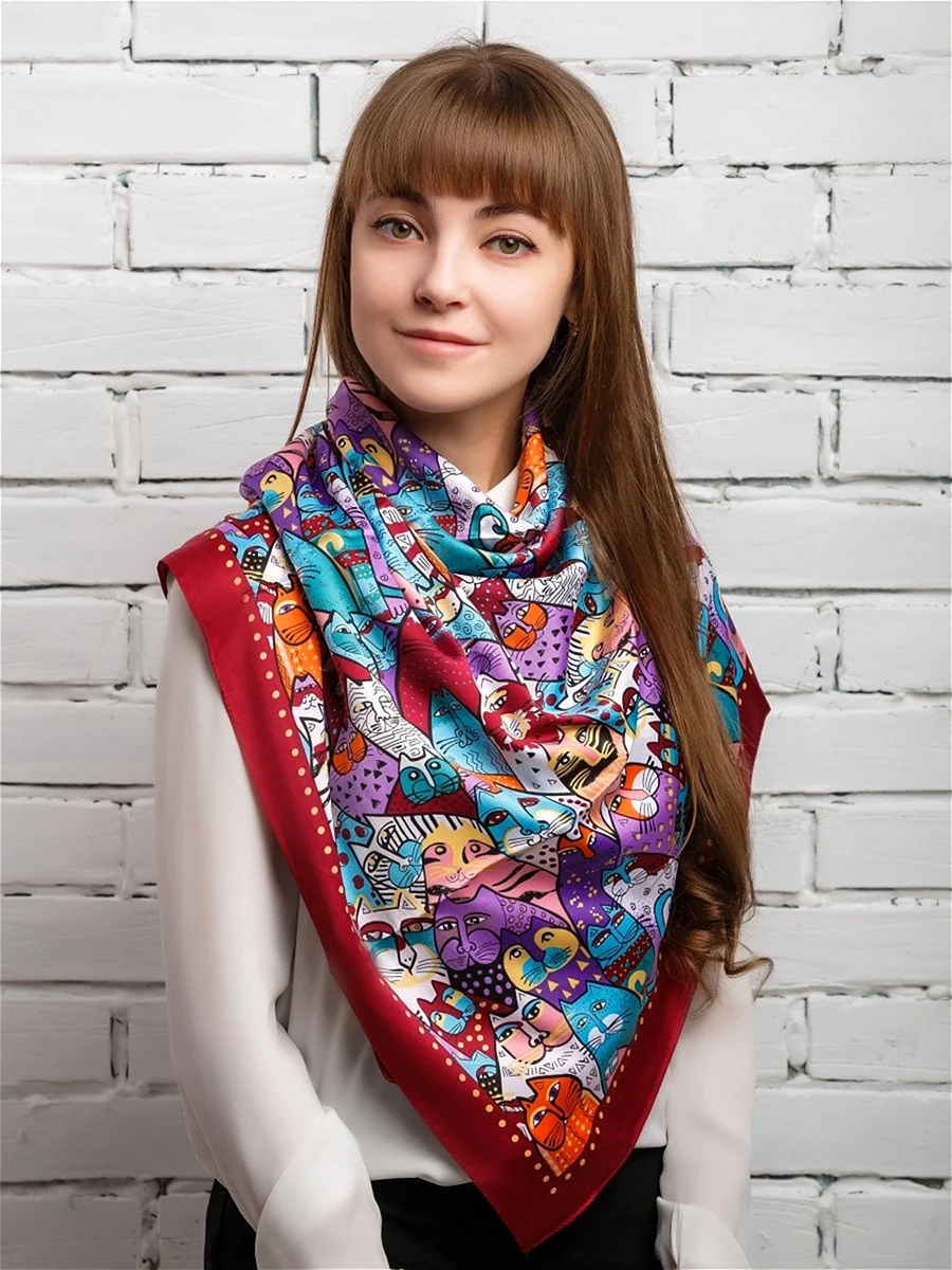 Платок коты